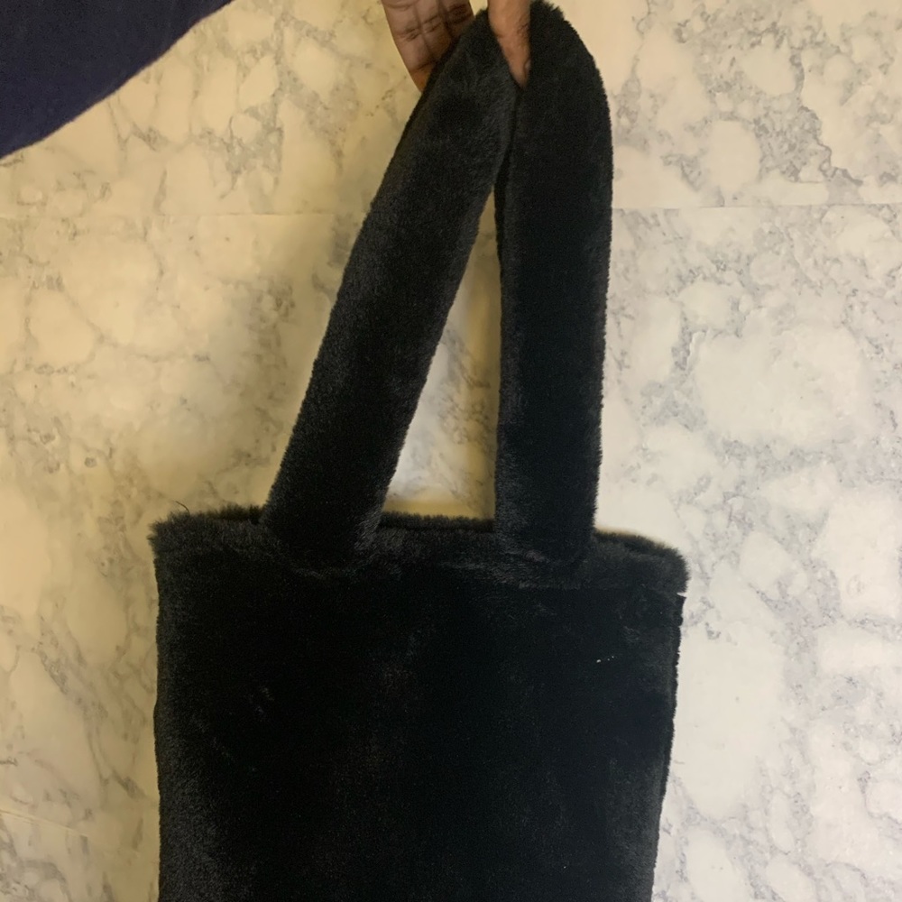 Forever 21 Faux Fur Mini Tote